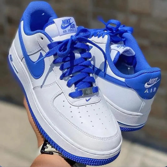 Nike Air Force 1 White Medium Blue
