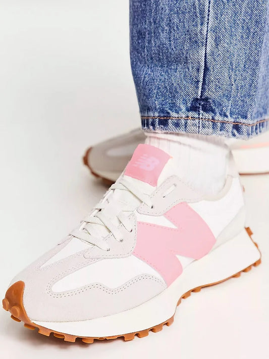 New Balance 327 Grey/Pink