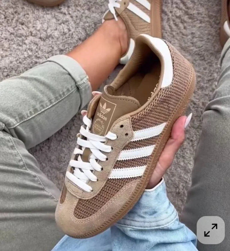 Adidas Samba Croché Castanho