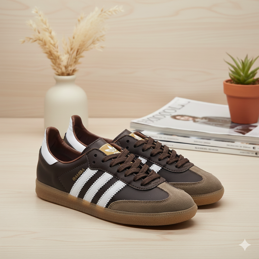 Adidas Samba Brown\White