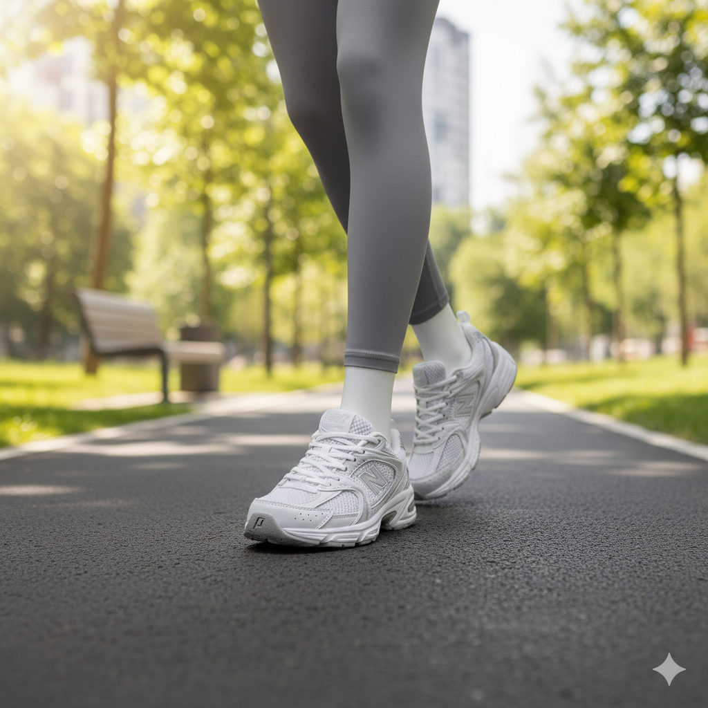 NewBalance 530 White/Silver