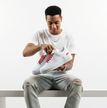 Nike AirForce 1 White Supreme