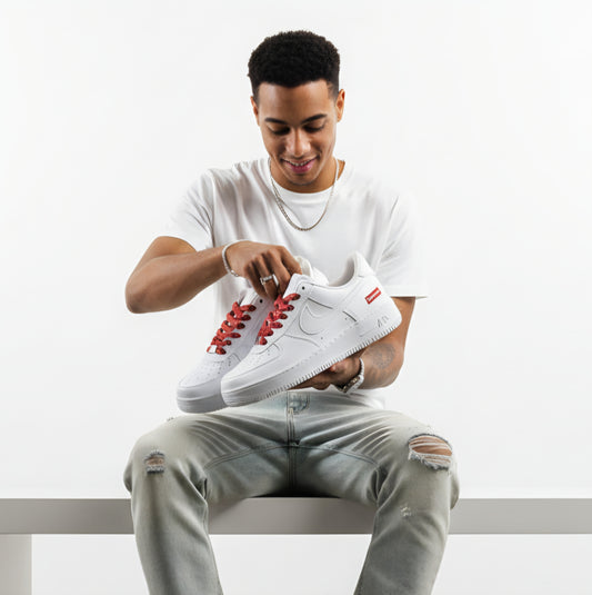 Nike AirForce 1 White Supreme