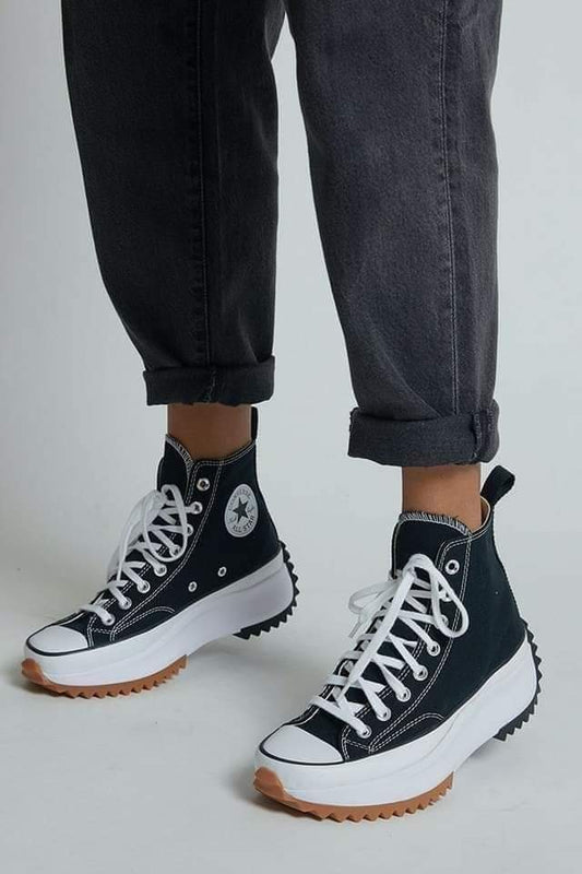 Converse Run Star Hike Platform Foundational Black