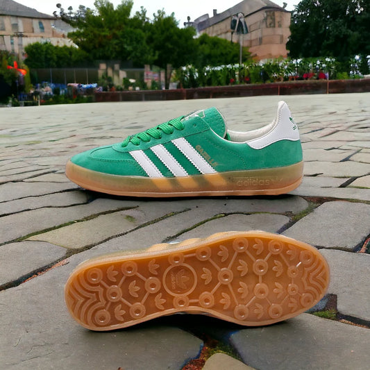 Adidas Sambae White and Gold