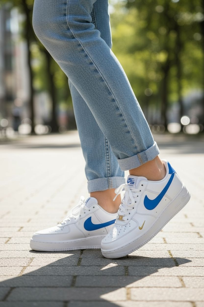 Nike Air Force 1 Whit/blue