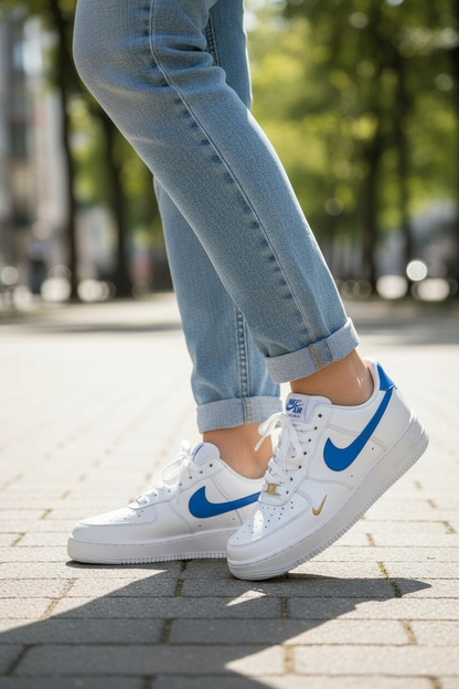 Nike Air Force 1 Whit/blue