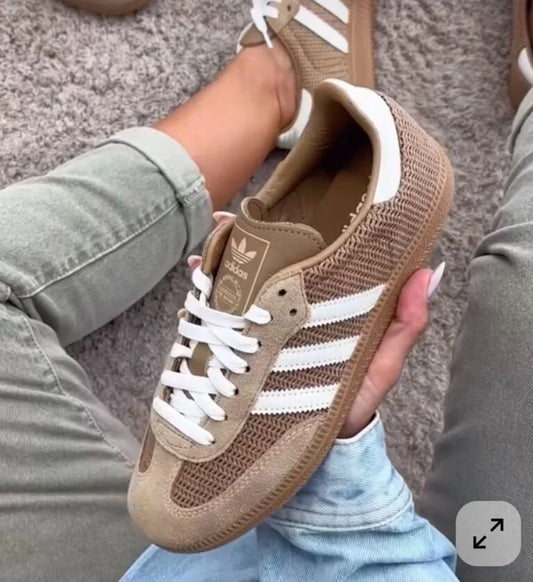 Adidas Samba Croché Castanho